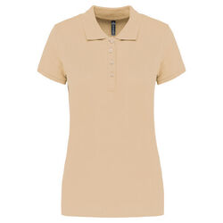 Polo MC femme piqu&eacute;
