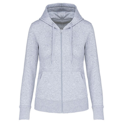 Sweat-shirt full zip &agrave; capuche K4031