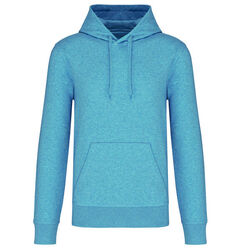 Sweat-shirt &agrave; capuche K4027 CLOUDY BLUE HEATHER Bétheny