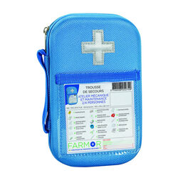 Trousse secours fluo ATELIER M&Eacute;CANIQUE & MAINTENANCE 2/4 PERSONNES Bétheny