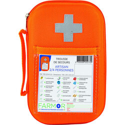 Trousse secours fluo ARTISAN 2/4 PERSONNES Bétheny
