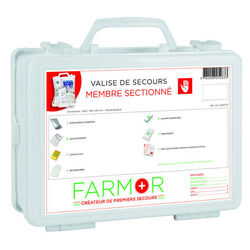Valise secours MEMBRE SECTIONN&Eacute; Bétheny