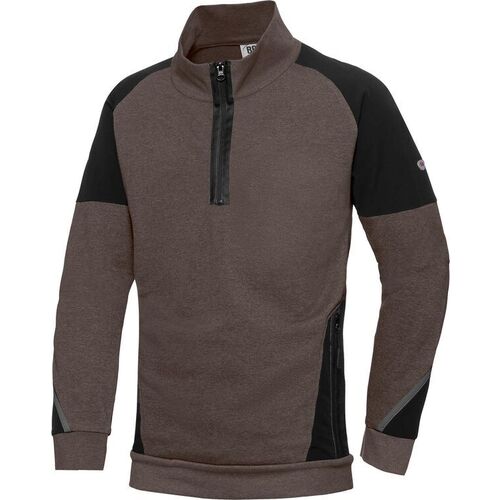 Pull homme col demi-zip