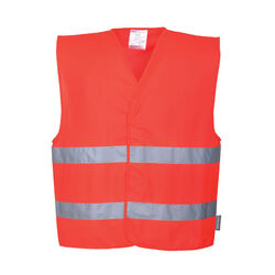 Gilet HV double bande baudrier Bétheny