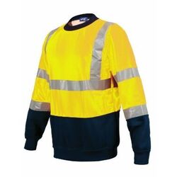 Sweat HV col rond bicolore Bétheny