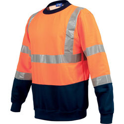 Sweat HV col rond bicolore Bétheny