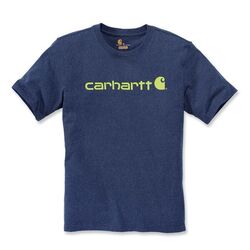 T-shirt CORE LOGO 103361 413-DARK COBALT BLUE HEATHER Bétheny