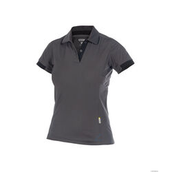Polo femme TRAXION 710034 GRIS/NOIR Bétheny