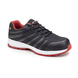 Chaussures de s&eacute;curit&eacute; basses GALAXITE S1P SRC Noir/Rouge Bétheny
